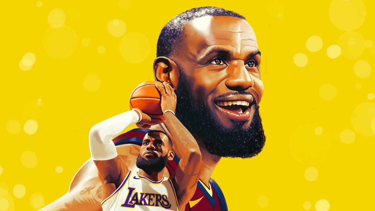 LeBron’s path to 40,000 points